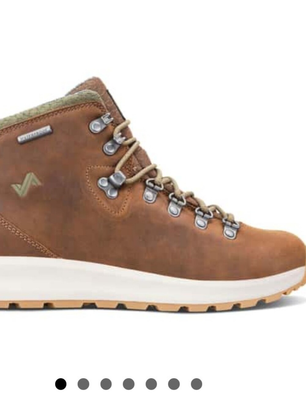 Forsake Thatcher Mid Waterproof Leather Brown Hiking Boots, Women's Size 7.5